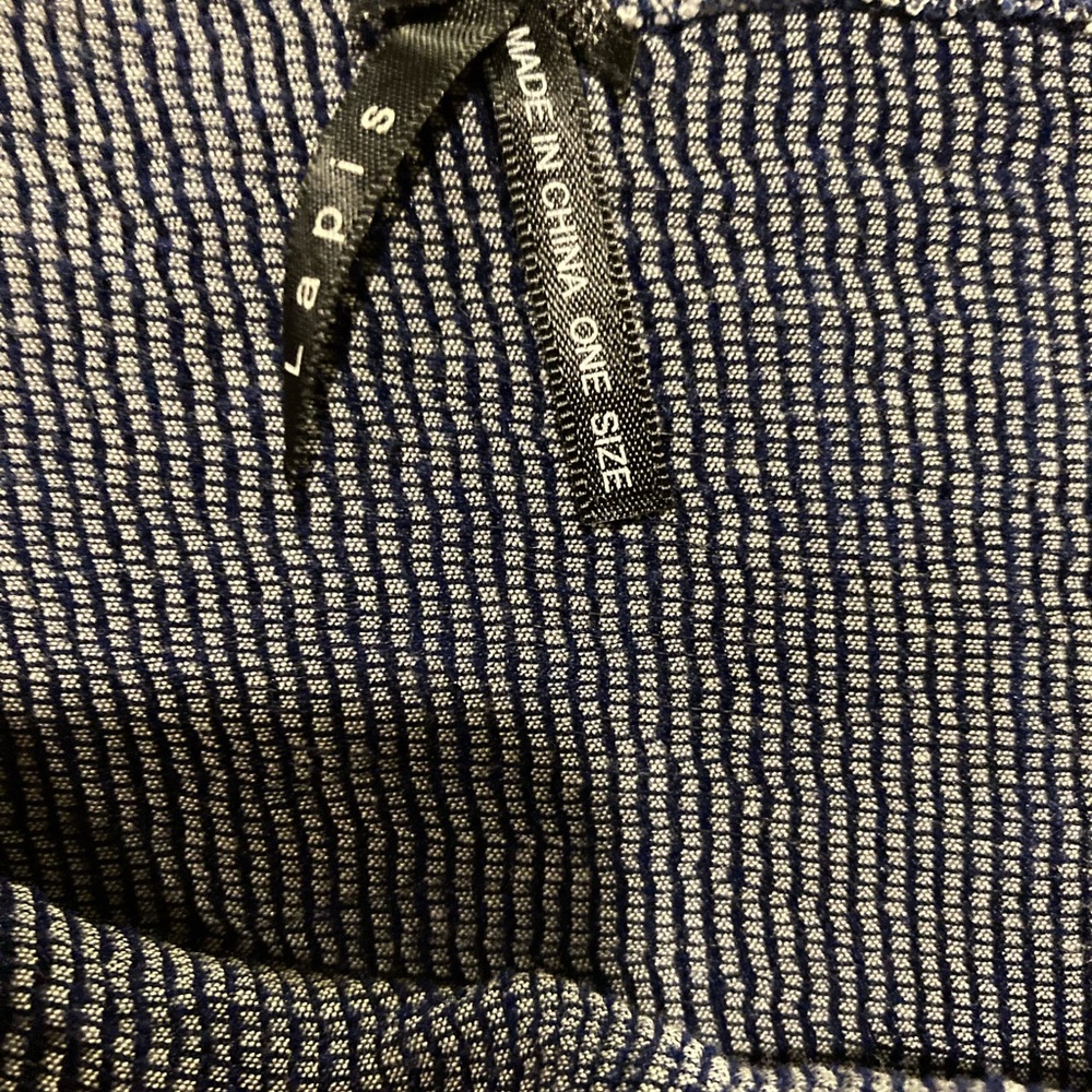 NWT Lapis Navy & White Tube Top Dress - Picture 9 of 10